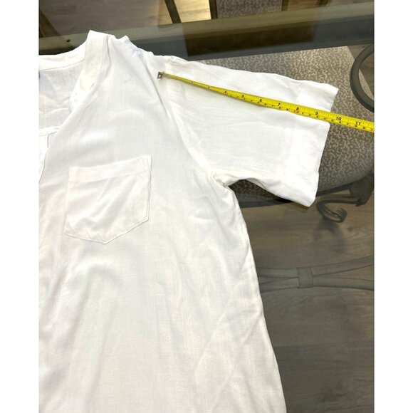 Boston Proper Womens White Button-Up Blouse Size M - Picture 4 of 7